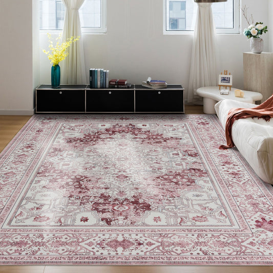 Royal Antique Persian Vintage Design Rug Machine Washable