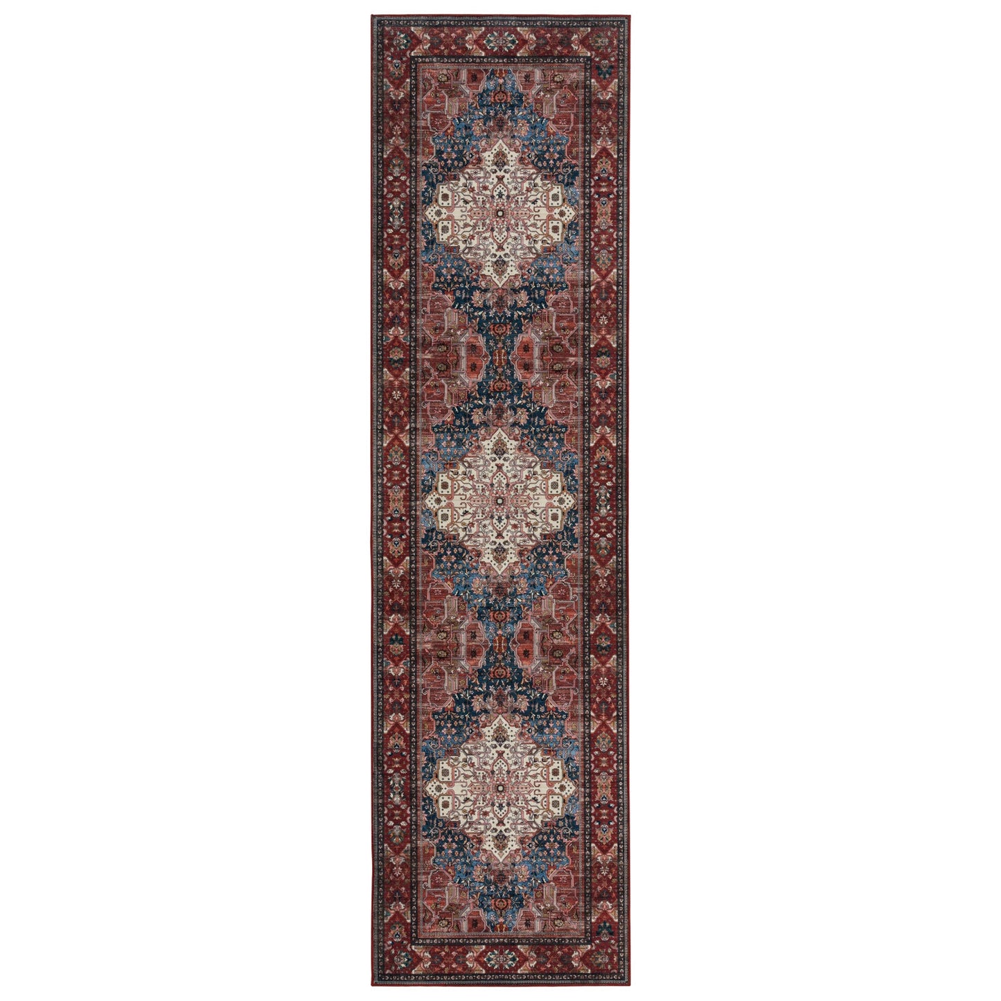 Royal Antique Persian Vintage Design Rug Machine Washable